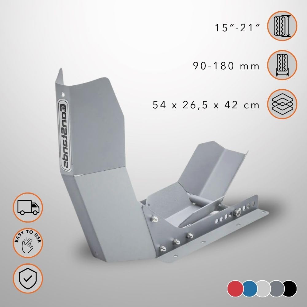 Calzo Compatible para Rueda Transporto-Fix galvanizado