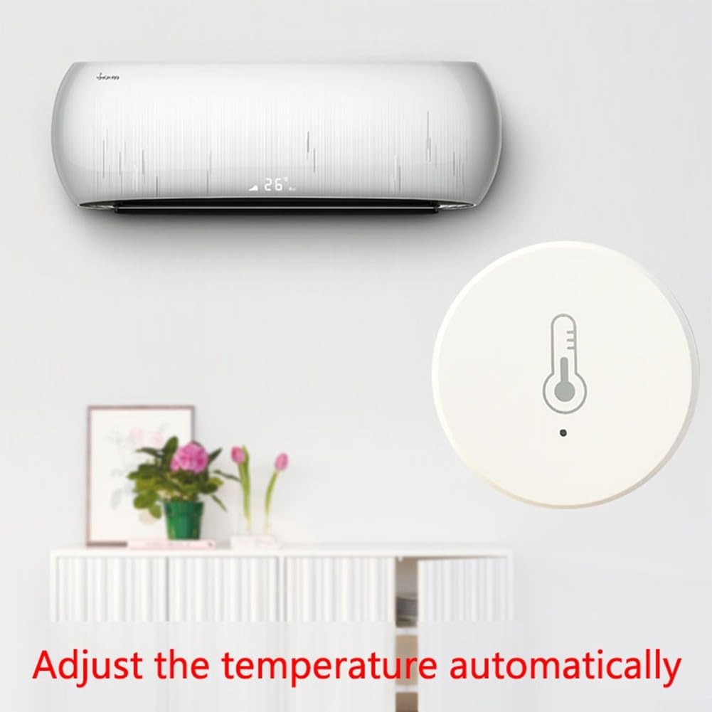10 sensores de temperatura y humedad, probador inteligente de temperatura, detector de humedad inalámbrico para Zigbee para vida inteligente