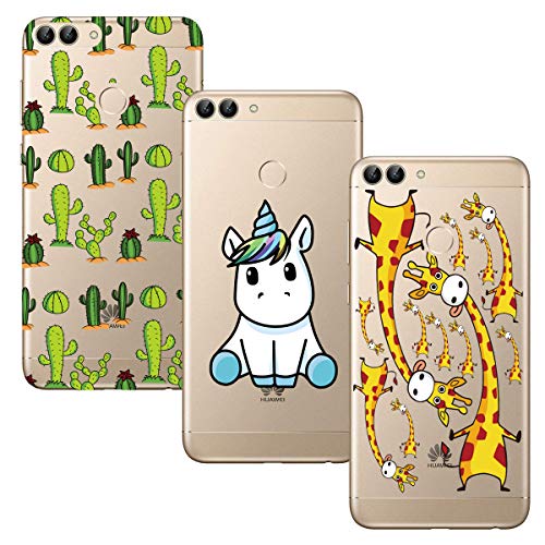 ChoosEU 3X Cover per Huawei P Smart 2018