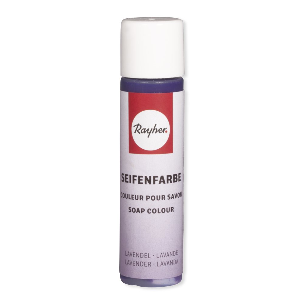 Rayher Lavender Liquid Soap Colouring, Colourant For Soap Making And Cosmetics, Purple Soap Colour, 10Ml, 34246312