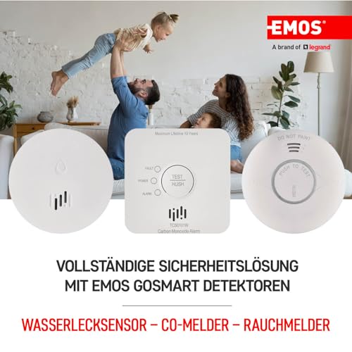 Détecteur d'eau EMOS GoSmart avec application mobile et alarme 85 dB