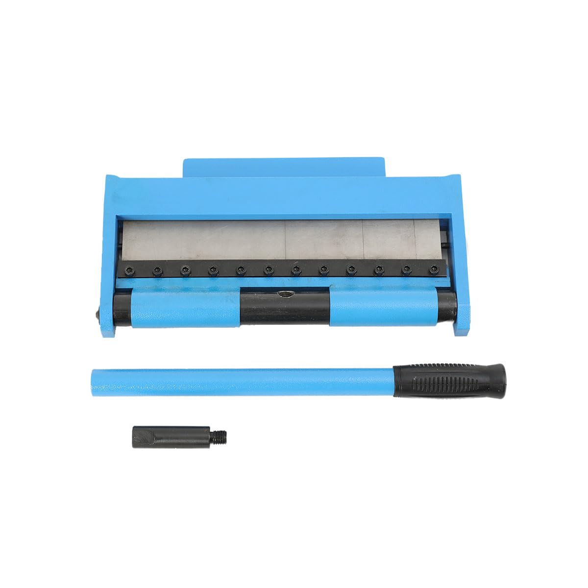 Dobladora de chapa de metal máx. 90°, ángulo de flexión de 90°, palanca de doblado de chapa, grosor máximo de chapa de 2,5 mm, acero de 3 mm, cobre y aluminio, banco de cantos manual, ángulo de