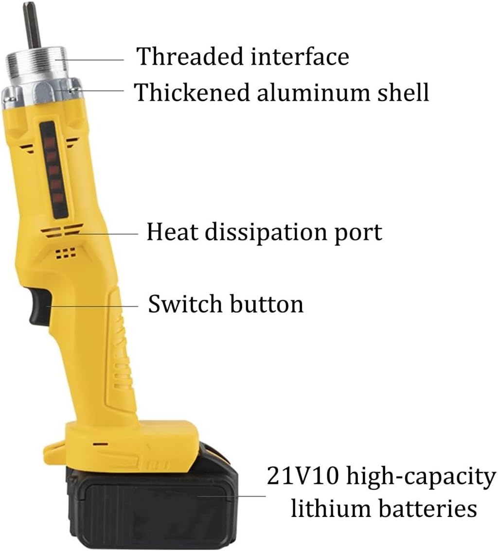 Electric Concrete Vibrator,500W Handheld Electric Concrete Vibrating Tool with Hose,Portable Concrete Mixer Cement Poker,for Various Concrete Construction(1.2m)