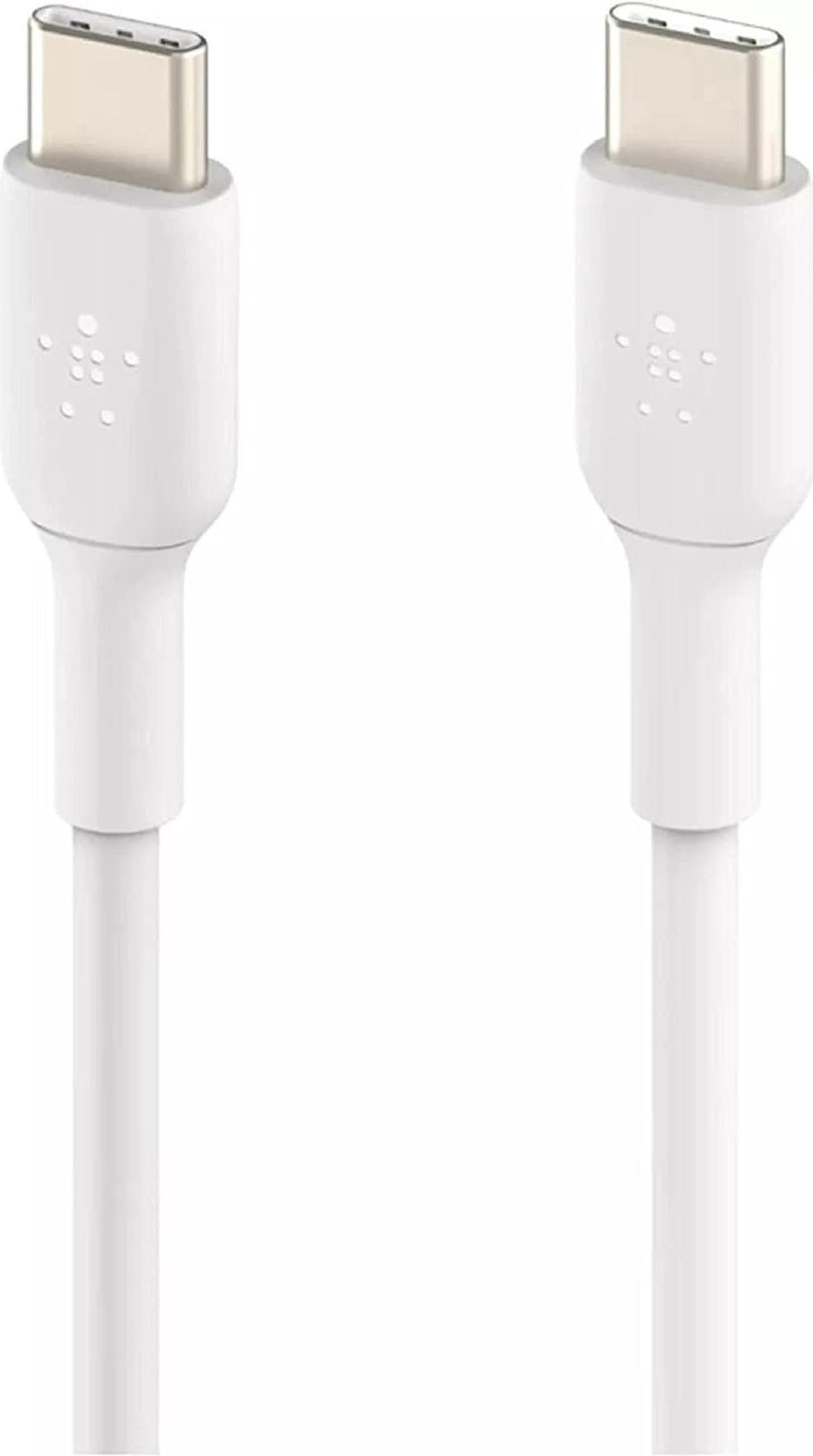 Belkin Cargador de Pared USB C de 32 W con Cable C a C Incluido - PD con Puerto USB C de 20 W y Puerto USB A de 12 W para Entrega de Alimentación