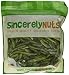 Sincerely Nuts Green Bean Chips - One (1) Lb. Bag – Delectably Dried & Fried - Lightly Seasoned - Unbelievably Crunchy Veggie Snacks – Kosher Certified!