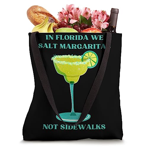 Bolsa tote con diseño 'En Florida salamos margaritas, no aceras' miniatura 4