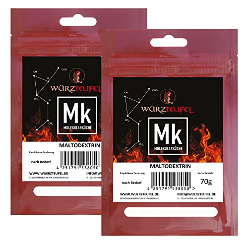 Maltodextrina instantánea – dextrina – Dextrina, Sport – Dextrina, mercancía de la UE, 2 bolsas de 70 g (140 g)