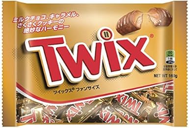 Amazon ツイックス ファンサイズ 1袋 Twix チョコレート 通販