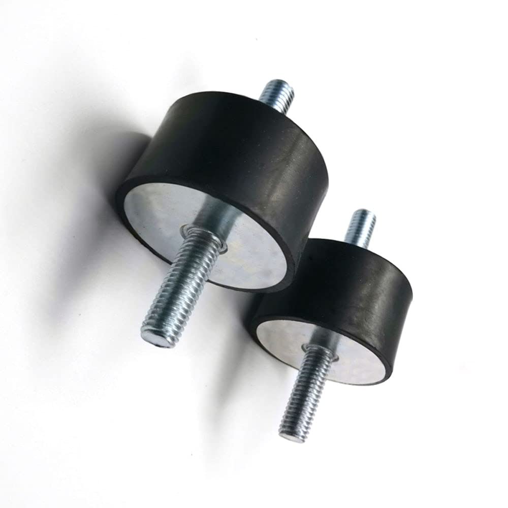 Tool parts for Machine 1pcs Rubber Mount Anti Vibration M8x23mm Double Male Thread Silentblock Isolator Damper Dia 20/25/30/40mm Type VV - ( Spec: M8x23mm - 40x25mm )