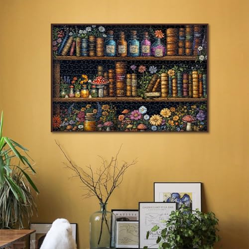 Rompecabezas libros vintage 16+ anos miniatura 5