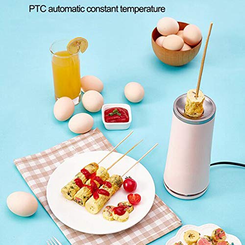 Gelentea Automatischer Eierbecher Eierrollmaschine Eierbecher Mini Eierkocher Wurst Instant Frühstück Maker Maschine – Bild 6