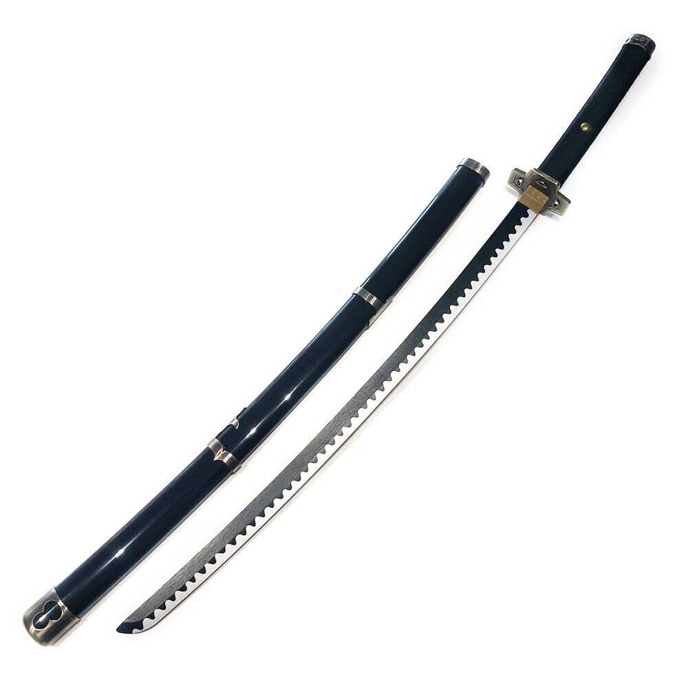 One Piece Yubashiri Wooden Sword Prop Replica | 103cm Non-Sharp Katana for Cosplay | Conventions, Fancy Dress & Displays | Durable-Quality Wood/Bamboo Material | Ideal for Anime Fans