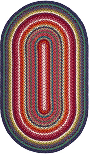 Tapete Ovalado Multi Color 4x6 pies SAFAVIEH miniatura 2