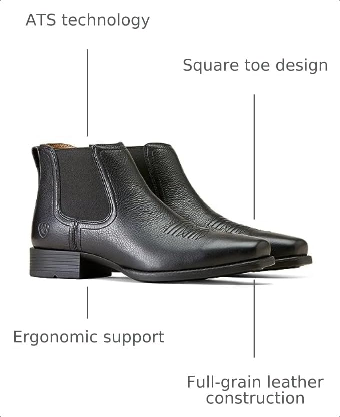Image of ARIAT Booker Ultra Square Toe Western Boots