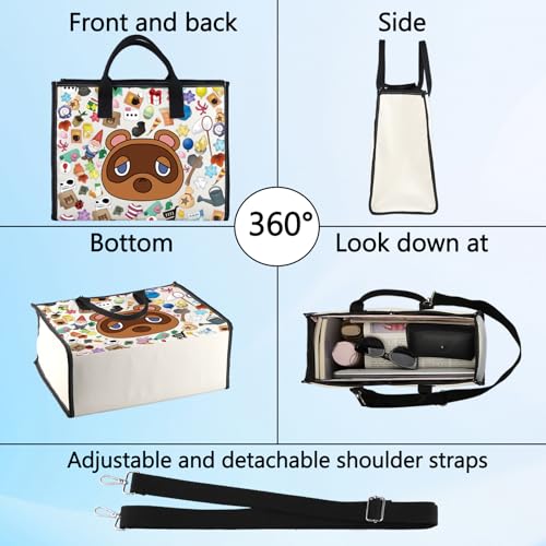 BWWKTOP Bolso Tote Animal para mujer miniatura 4