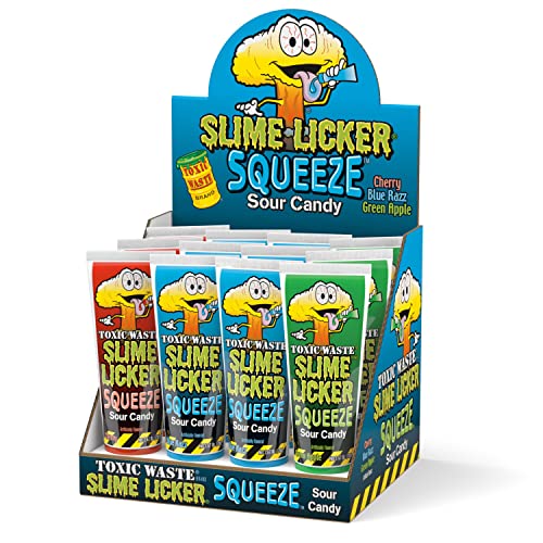 TOXIC WASTE Slime Licker Squeeze 12-Pack