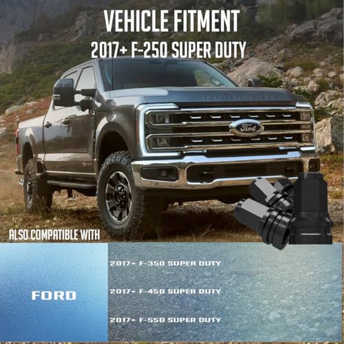 Image of Wheel Accessories Parts 32 Pcs M14x1.5 14x1.5 Thread OEM Style Lug Nuts 1.91 inch Long Black 13 /16 inch 21mm Hex Fits Ford F-250 F-350 F-450 F-550 Super Duty HCPZ-1012-B | 611-930