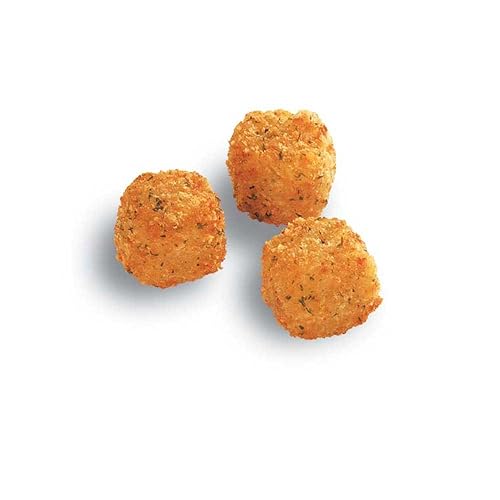 McCain Anchor - Cubo de queso cheddar empanado, aperitivo, 3 libras, 6 por caja.