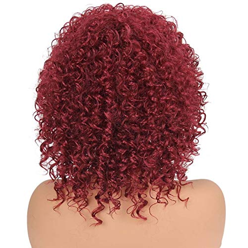 natural red afro wig