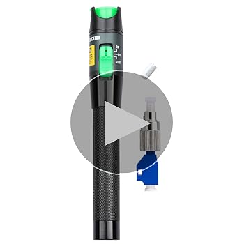 Vist 13mm プレート Jonard VFL-300 Rugged Visual Fault Locator Kit, FC, SC, ST & LC