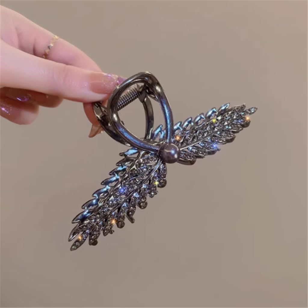 Wheat Fringe Grab Clip Hair Clip Back of Ancient Shark Clip Headdress Plate Hair Clip