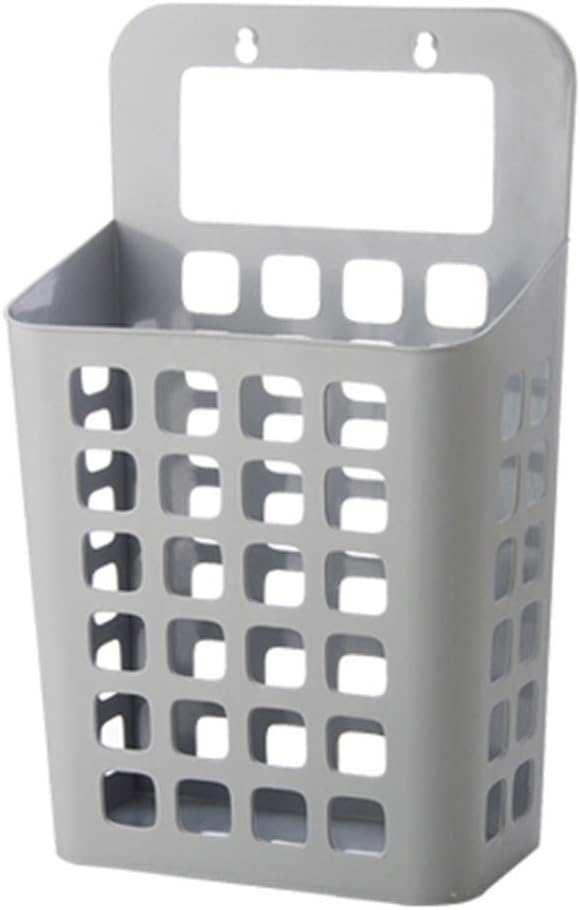 Dirty Laundry Hamper Sorter Basket Dirty Clothes Bag Storage Basket Dirty Clothes Bin Box Wall-Mounted Household Bathroom Dorm Room (Color : White, Size : 23 12.5 37.5cm) (Gray 23 * 12.5 * 37.5cm)