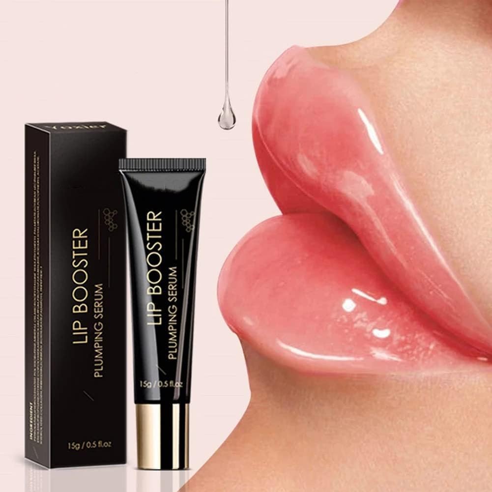 NALACAL Collagen Lip Booster Plumping, Serum Repair Lip Line Anti-Wrinkle, Voluminous, High-Shine, Smoothing, Repair Lip Line Anti-Wrinkle, Plump Enhancer Essence Hyaluronic Moisturizing Lip Treatment