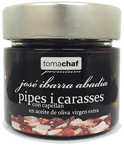 Pipes i carasses con capellán con aceite de oliva 200g Cover