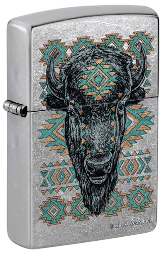 Image of Zippo Black Ice 1941 Replica Design, Pocket Fuel Windproof Lighter (Bis Certified)