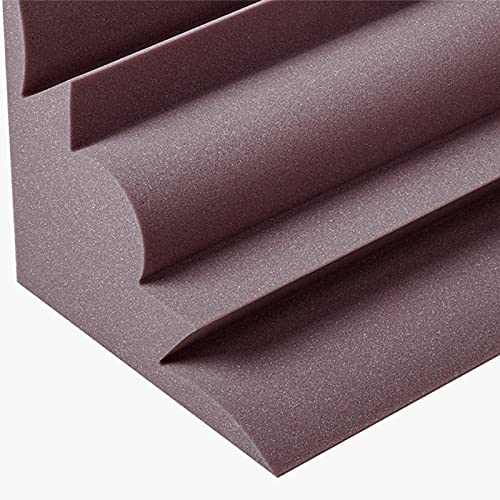 Paneles de Espuma Acústica, Kit de Tratamiento Acústico DIY para Pared, Paneles Absorbentes de Sonido para Estudios de Grabación, Sala de Juegos, Cines, Negro 50X30X30Cm miniatura 6