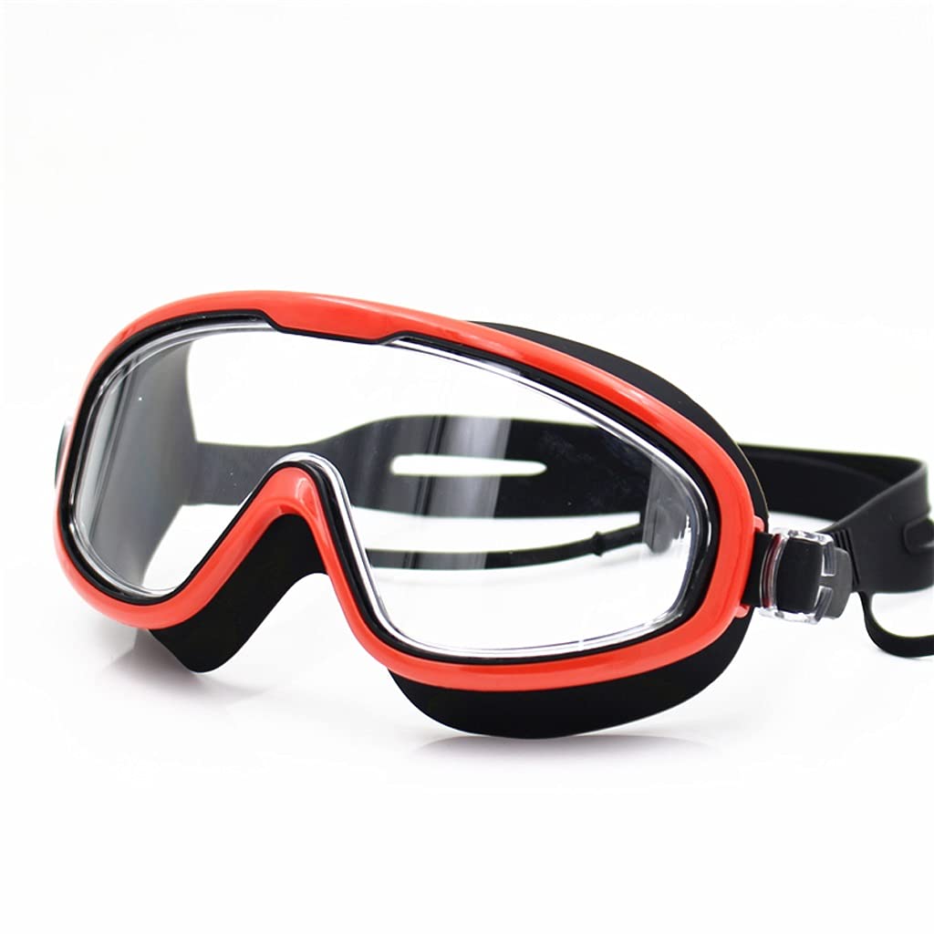 DFrywdgSEY swimming goggles, Swimming Goggles Plating Anti-fog Waterproof Uv Protection Silica Gel Diving Glasses Racing Spectacles