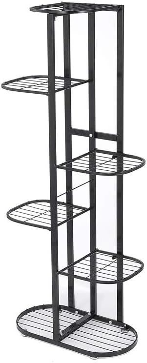 1pcs Plant Shelves Iron Potted Flower Plant Stand Rack Multiple Flower Pot Holder Shelf Indoor Outdoor Planter Display Organizer