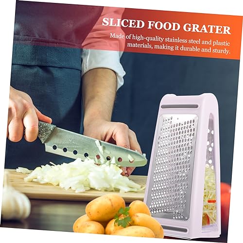 Rallador de acero inoxidable multifuncional doble cara miniatura 5