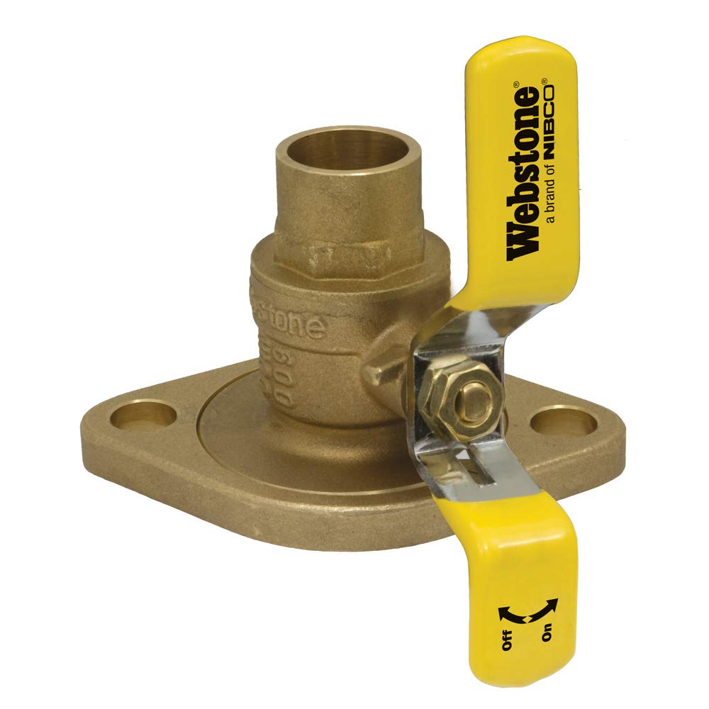 NIBCO 1 SWT Isolator with Rot FLG FP BR Ball Valve