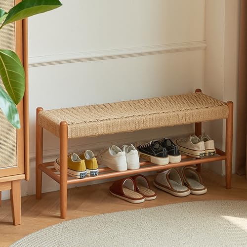 Banc de rangement à chaussures pour couloir encombré solution petit espace - 2