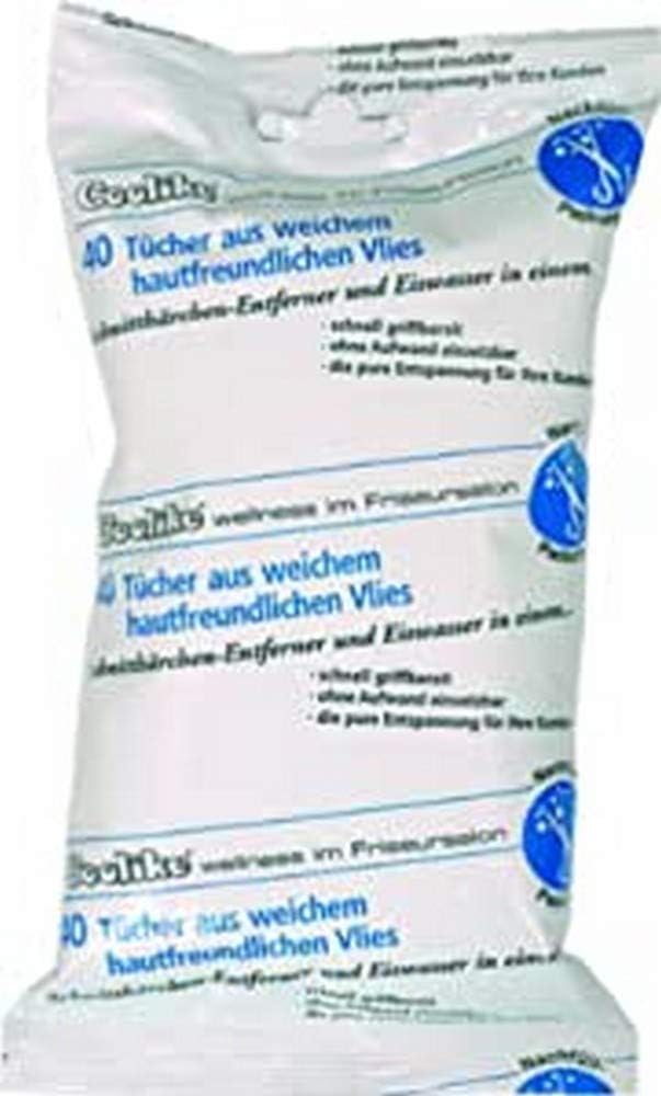 Coolike Cut Hair Removal Refill Wipes, White - 100-Piece