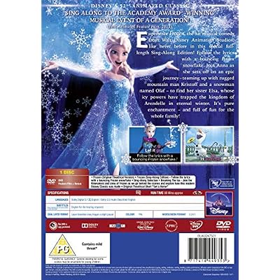 Frozen Sing-Along Edition [DVD] [2013]