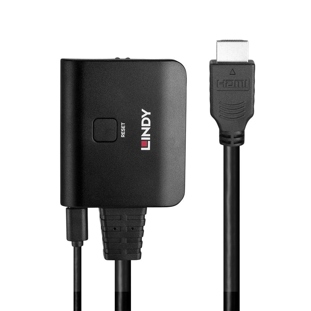 LINDY Cavo splitter HDMI 4K60 a 2 porte