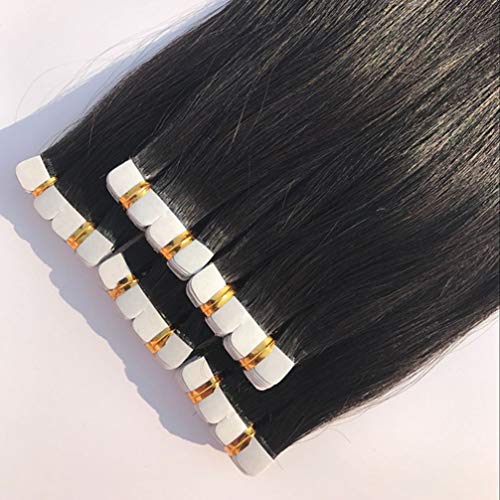 FRCOLOR Fita de 55Cm Em Extensões de Cabelo Humano Fita Remy de Cabelo Humano Em Extensões de Cabelo