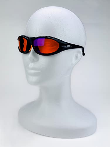 SLEEP-X1 100% filtr niebieskiego i zielonego światła, okulary do komputerów, gier, pomarańczowe blokujące światło, filtr UV