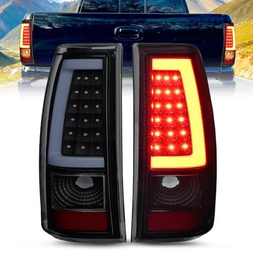 Image of Nilight Taillight Assembly Compatible with 2003-2006 Chevy Silverado Pair
