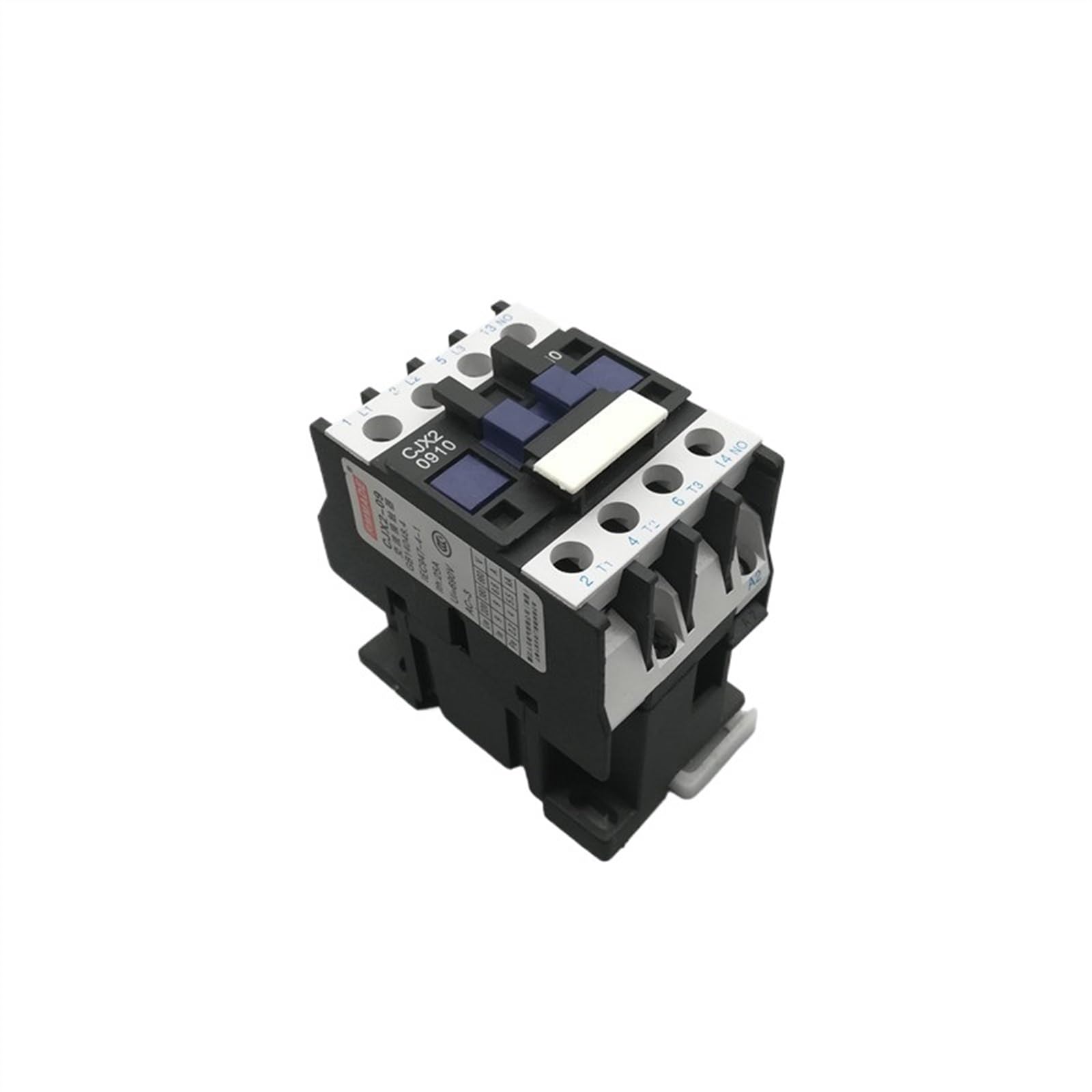 Contacteur alternatif triphasé CJX2-0910 LC1 9A 110V 3P 1NO pour moteur et rail DIN
