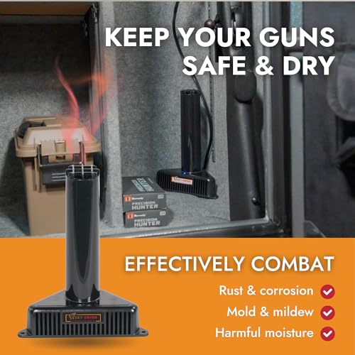 PEET Dryer, SafeKeeping Dryer and Dehumidifier for Gun Safes and Storage Cabinets, For Up to 300 Cubic Feet of Enclosed Space - Thumbnail 2
