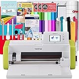 Brother ScanNCut SDX85 Machine w/ Oracal & T-Shirt HTV Vinyl Bundle