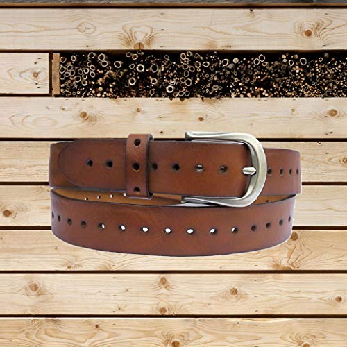 Masayin Belt For Women/Womens Leather Belt/Jean Belt For Women/Cowhide Strap/Elegant/Tan #TOP2
