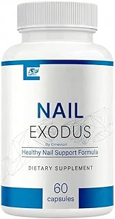 Nail Exodus – Vitality Healthy Supplement, Nail Exodus Clear Formula Dietary Supplement – Supports Stronger Looking Nails & Overall Wellness – 60 Capsules