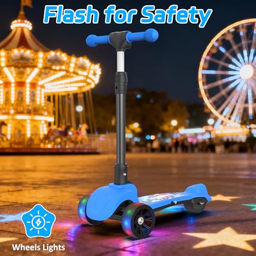 Image of VOLPAM C001 /C003 Electric Scooter for Kids, 80W /250W Motor, 5-10 Mph Safe Speed, Long Range 10 /5Miles