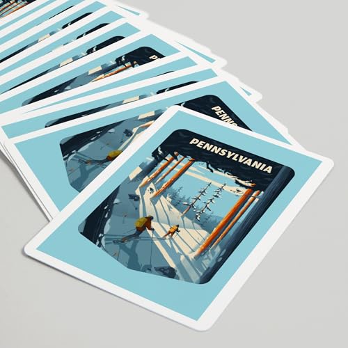 Lantern Press Baraja de 52 Cartas Poker Tamaño Adultos miniatura 5