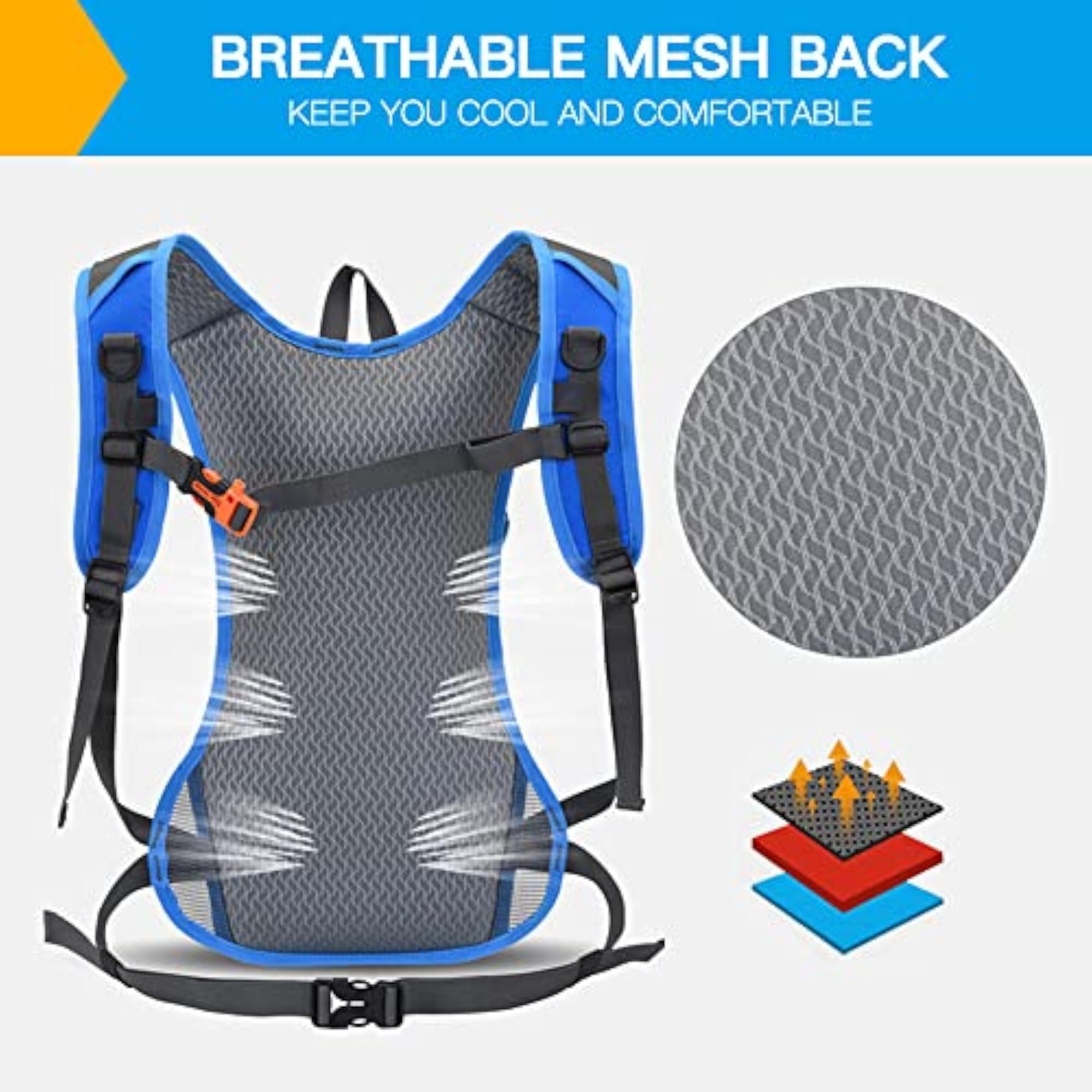 Lightweight Cycling Backpack Water-Resistant Outdoor Sport Hydration Backpack