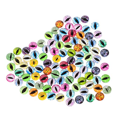 DIYEAH 100piezas Ojos para Manualidades Ojos Simulados De Seguridad para Muñecas Accesorios De para Proyectos De Arte Uso Marionetas y Joyería